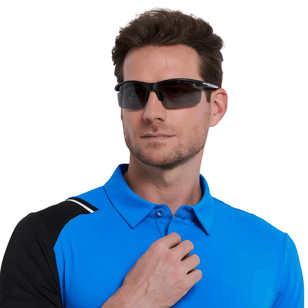 GoPlayer輕量太陽眼鏡(砂黑框灰片)