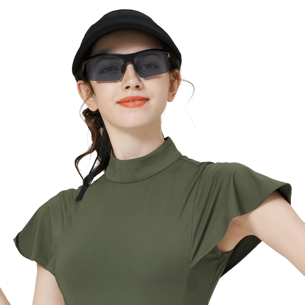 GoPlayer輕量太陽眼鏡(砂黑框灰片)