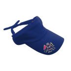 GoPlayer 女遮陽中空帽(彩藍)