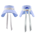 GoPlayer女大帽簷摺叠遮陽帽(淺藍)