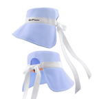 GoPlayer女大帽簷摺叠遮陽帽(淺藍)