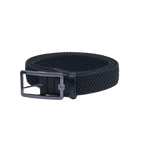 GoPlayer男高爾夫鬆緊皮帶(黑)