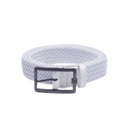 GoPlayer男高爾夫鬆緊皮帶(白)