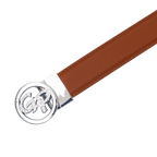 GoPlayer女頭層牛皮皮帶(土黃)