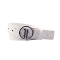 GoPlayer Women's Reversible Belt (White Peach/White Blue) 