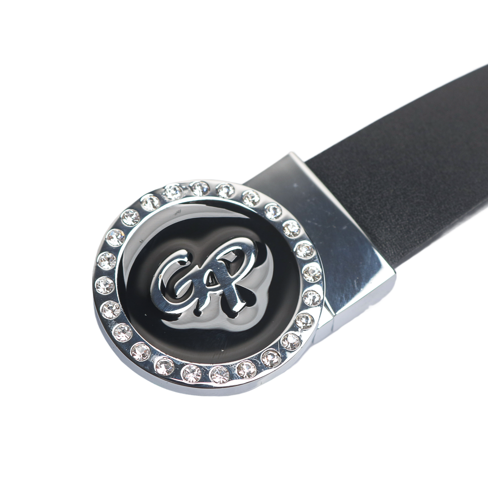 GoPlayer Women's Head Reversible Belt (Black and Red)