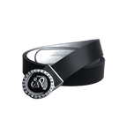 GoPlayer Women's Head Reversible Belt (Black and White)