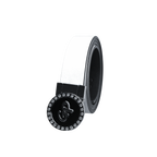 GoPlayer Women's Head Reversible Belt (Black and White)