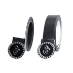 GoPlayer Women's Head Reversible Belt (Black and White)