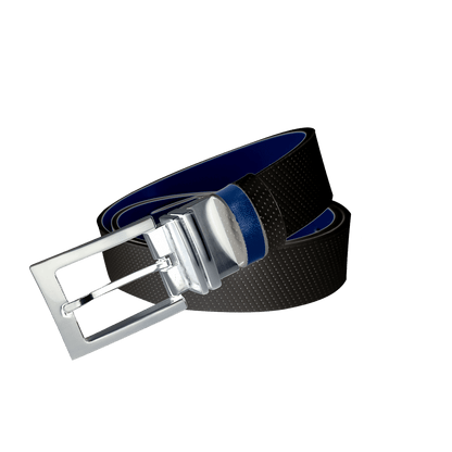 GoPlayer 35mm double-sided buckle belt (black/navy blue)