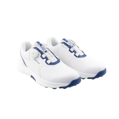 GoPlayer EliteLinks Golf Professional Men's Shoes (White)