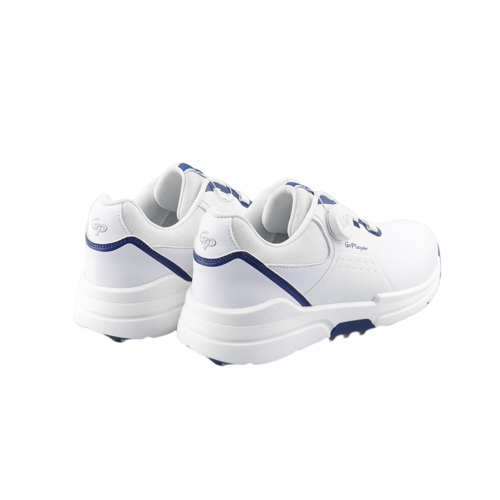 GoPlayer EliteLinks Golf Professional Men's Shoes (White)