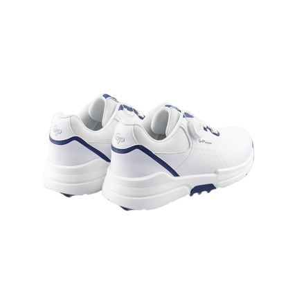 GoPlayer EliteLinks Golf Professional Men's Shoes (White)