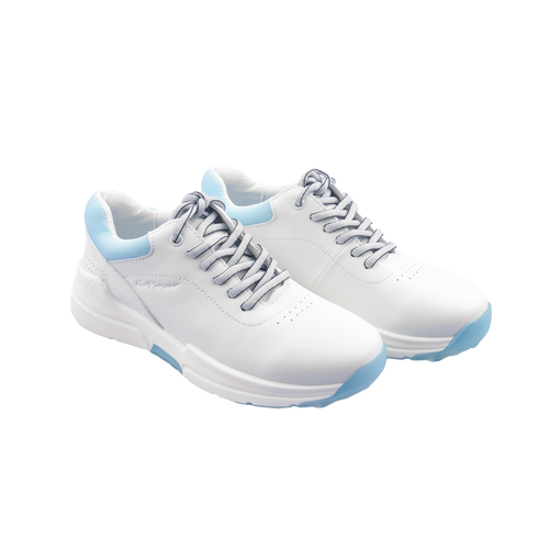 GoPlayer EliteLinks 高爾夫經典男鞋(白)