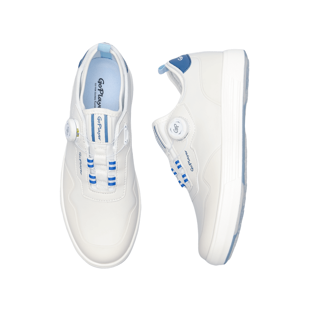 GoPlayer EliteLinks 高爾夫休閑男鞋(白)