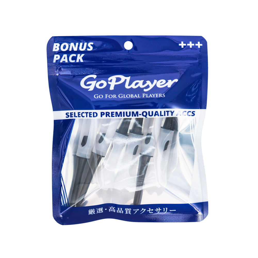 GoPlayer Hollow Zero-Friction Golf Tees (6-Pack)