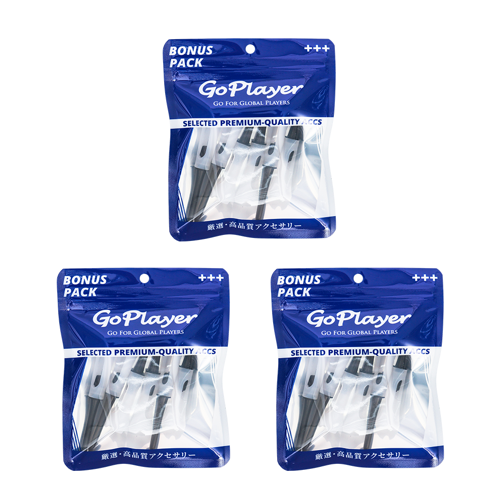 GoPlayer Hollow Zero-Friction Golf Tees (6-Pack)