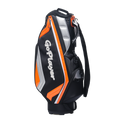 GoPlayer 9' Professional Golf Bag (Black and Orange)
