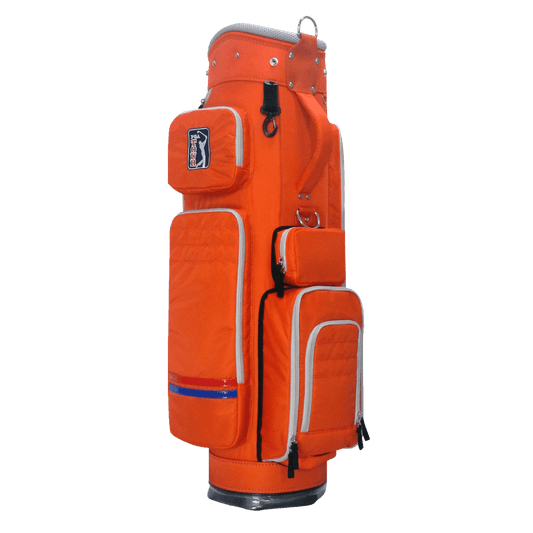 PGA 9" Trendy Soft Fabric Rod Bag (Orange)