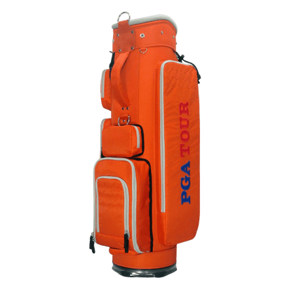 PGA 9" Trendy Soft Fabric Rod Bag (Orange)