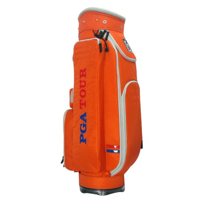 PGA 9" Trendy Soft Fabric Rod Bag (Orange)