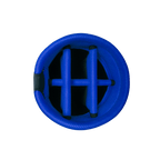 PGA 9" exquisite fabric bag (black with blue)