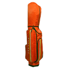 PGA 9" exquisite fabric bag (orange and black)