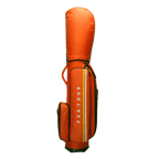 PGA 9" exquisite fabric bag (orange and black)