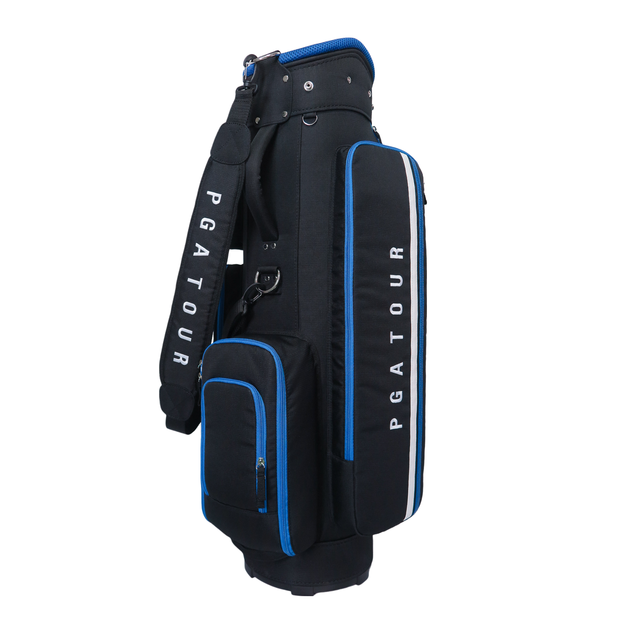 PGA 9"精緻布桿袋(黑藍)