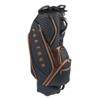 PGA TOUR 5孔磨砂皮革桿袋(黑)