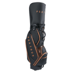 PGA TOUR 5孔磨砂皮革桿袋(黑)