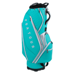 PGA TOUR 5孔磨砂皮革桿袋(湖綠)