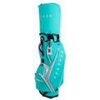 PGA TOUR 5孔磨砂皮革桿袋(湖綠)