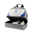 PGA 雙層衣物袋(銀配白藍)