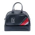 PGA TOUR Double-Layer Garment Bag (Black with Red and White)