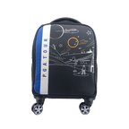 PGA拉桿四向輪衣物袋(黑)