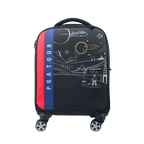 PGA拉桿四向輪衣物袋(黑紅)