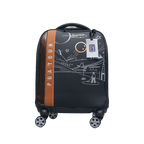 PGA拉桿四向輪衣物袋(黑金)