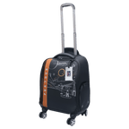 PGA拉桿四向輪衣物袋(黑金)