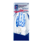 PGA TOUR女高爾夫露指蝴蝶結手套（白藍）