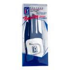 PGA男高爾夫彈性布防滑手套(白深藍)