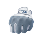 PGA Men's Golf Elastic Non-slip Gloves (White Gray)