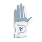 PGA Men's Golf Elastic Non-slip Gloves (White Gray)