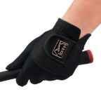 PGA男高爾夫彈性布防滑手套(黑金)