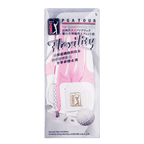 PGA女高爾夫彈性布防滑手套(白粉)