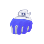 PGA Men's Golf Elastic Cloth Anti-Slip Gloves (White Blue)