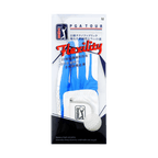 PGA Men's Golf Elastic Cloth Anti-Slip Gloves (White Blue)