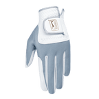 PGA women's golf elastic cloth non-slip gloves (white and green)