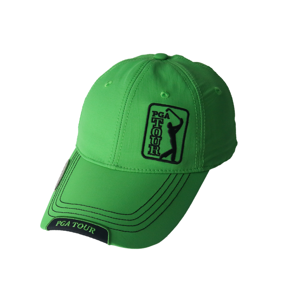 PGA TOUR眉配黑線防潑水帽