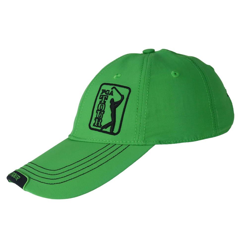 PGA TOUR眉配黑線防潑水帽